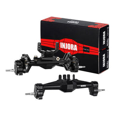 INJORA +5mm Diamond Portal Axles With Lay Down Servo Mount & Links For 1/18 TRX4M INJORA