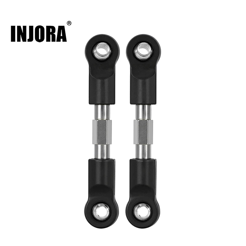 INJORA Stainless Steel Steering Links for 1/16 Arrma Mojave Grom (GROM-09) INJORA