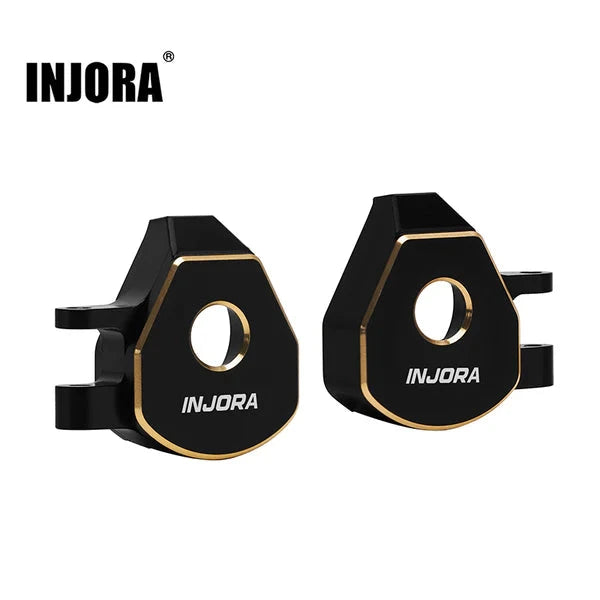 INJORA Black Coating Brass Steering Knuckles for 1/32 Redcat Ascent-32 (ASC32-06) INJORA