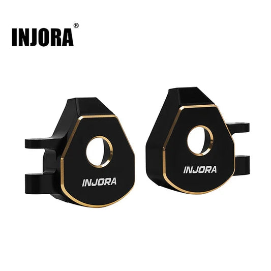 INJORA Black Coating Brass Steering Knuckles for 1/32 Redcat Ascent-32 (ASC32-06) INJORA