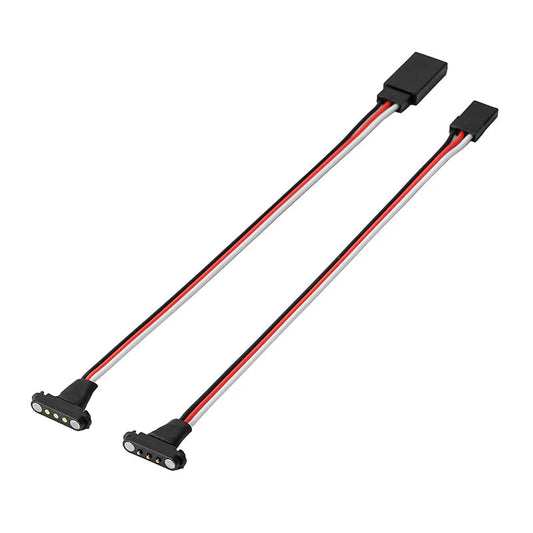 INJORA Magnetic Snap-on JR Extension Cable for RC Models INJORA