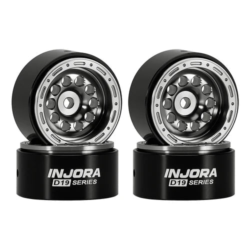INJORA 0.7" D19 Aluminum Wheels for 1/30 SCX30 (W7008) INJORA
