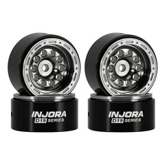 INJORA 0.7" D19 Aluminum Wheels for 1/30 SCX30 (W7008) INJORA