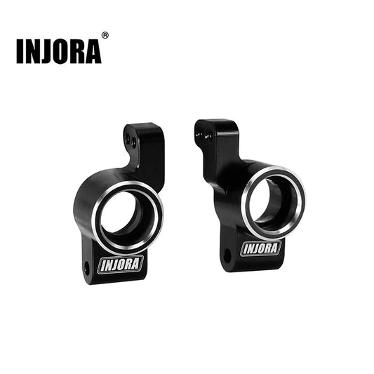 INJORA: Aluminum Rear Hubs for 1/24 Buggy Losi Micro-B (LOS-05BK)