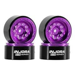 INJORA 0.7" D19 Aluminum Wheels for 1/30 SCX30 (W7008) INJORA