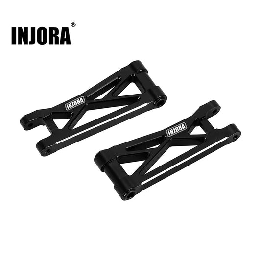INJORA Aluminum Rear Suspension Arms for Losi Micro-B Micro-T (LOS-06BK)