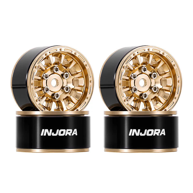 INJORA 1.0" Aluminum Wheels for Micro Crawlers INJORA
