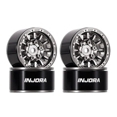 INJORA 1.0" Aluminum Wheels for Micro Crawlers INJORA