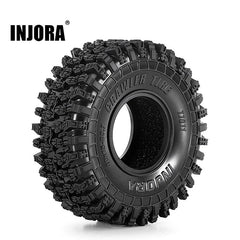 INJORA 0.7" 40*15mm Crawler Tires for 1/30 SCX30 (T7011) INJORA