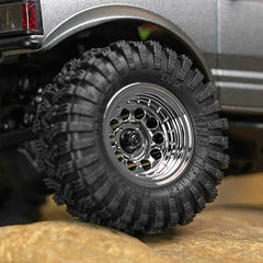 INJORA 0.7" D19 Brass Beadlock Wheels For 1/30 Axial SCX30 INJORA