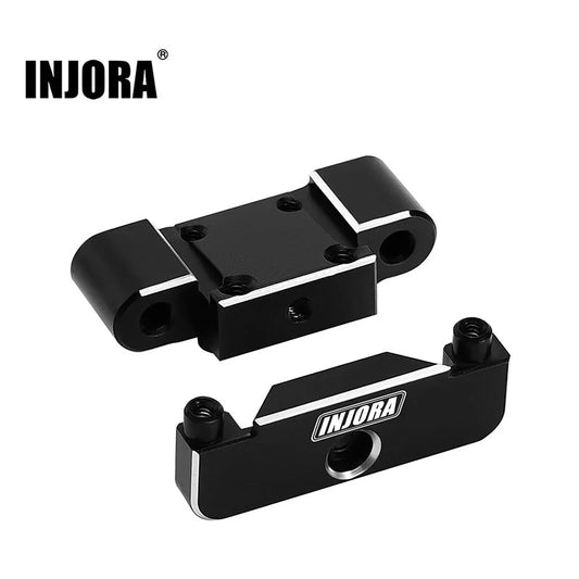 INJORA Aluminum Front Bulkhead for Losi Micro-B Micro-T (LOS-16BK)