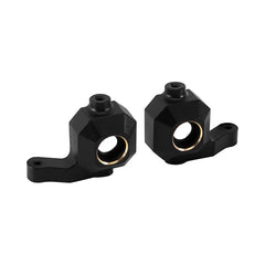 INJORA Black Brass Upgrade Parts for 1/18 HPI Venture18 (Steering Hubs)