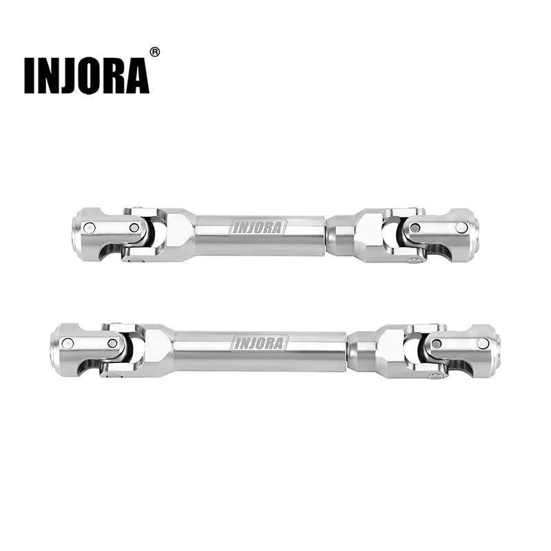 INJORA Stainless Steel Drive Shafts for Axial 1/8 AXP8 Gilamon 2.2 INJORA