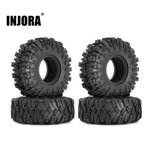 INJORA Kraken Claw 1.55" M/T Tires (4) (96.5*34.5mm)(YQT-1507) INJORA