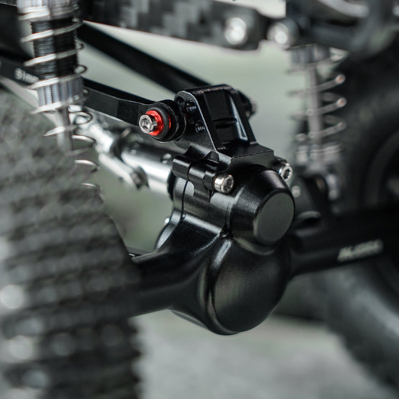 INJORA +4mm Planet Axles With Double Joint Shafts & Brass Steering Knuckles For 1/24 Axial SCX24 INJORA