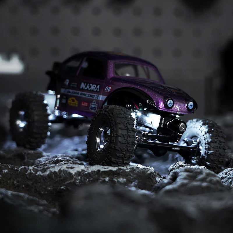 INJORA 4LED Rock Lights Kit for 1/30 SCX30 INJORA