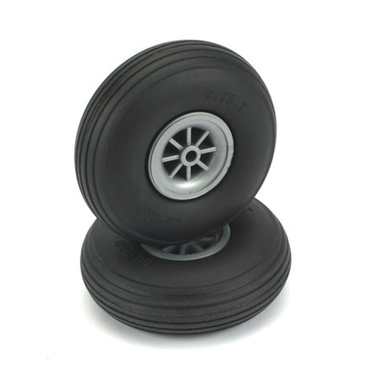 Du-Bro Products Treaded Wheels,2-3/4" (DUB275T)
