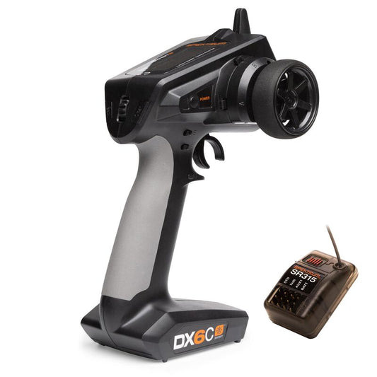 Spektrum DX6C 6-Channel DSMR Transmitter with SR315 Receiver (SPM6125)