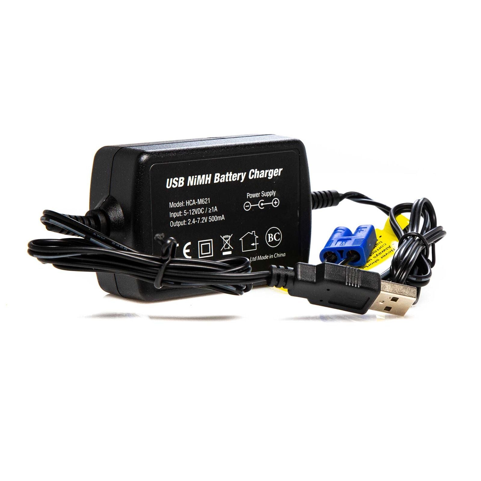 USB Charger, NiMH 6C EC3 Connector Horizon Hobby