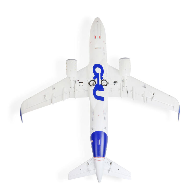 E-flite: Airbus A320neo Twin 64mm EDF BNF Basic with AS3X+ and SAFE Select Horizon Hobby