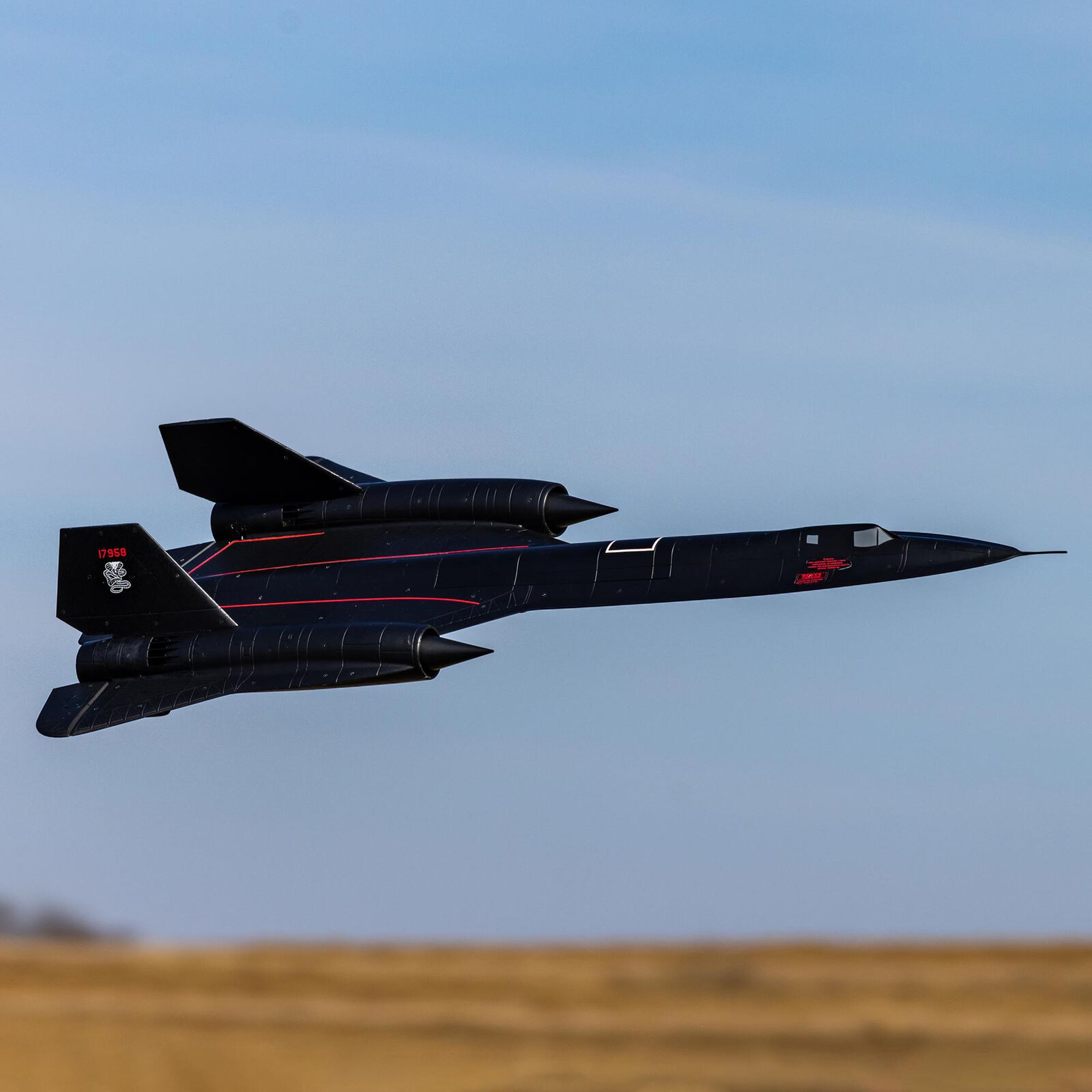 E-flite SR-71 Blackbird Twin 40mm EDF BNF Basic with AS3X and SAFE Select  (EFL02050)