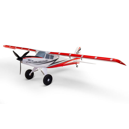 E-Flight Turbo Timber Evolution 1.5m BNF Basic, includes Floats (EFL105250B)