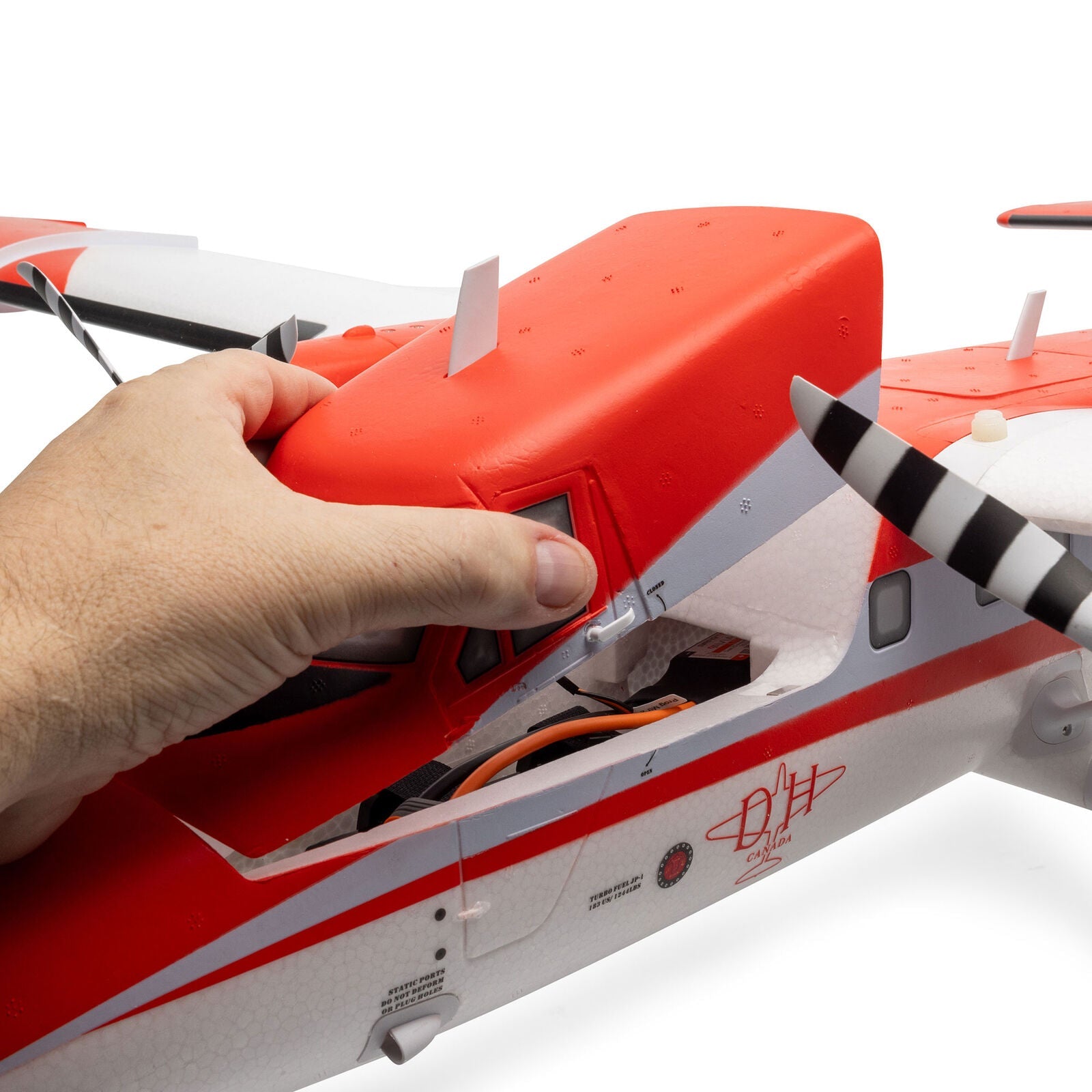 E-flite DHC-6 Twin Otter 1.4m BNF Basic with AS3X+ and SAFE Select (EFL32050) Horizon Hobby