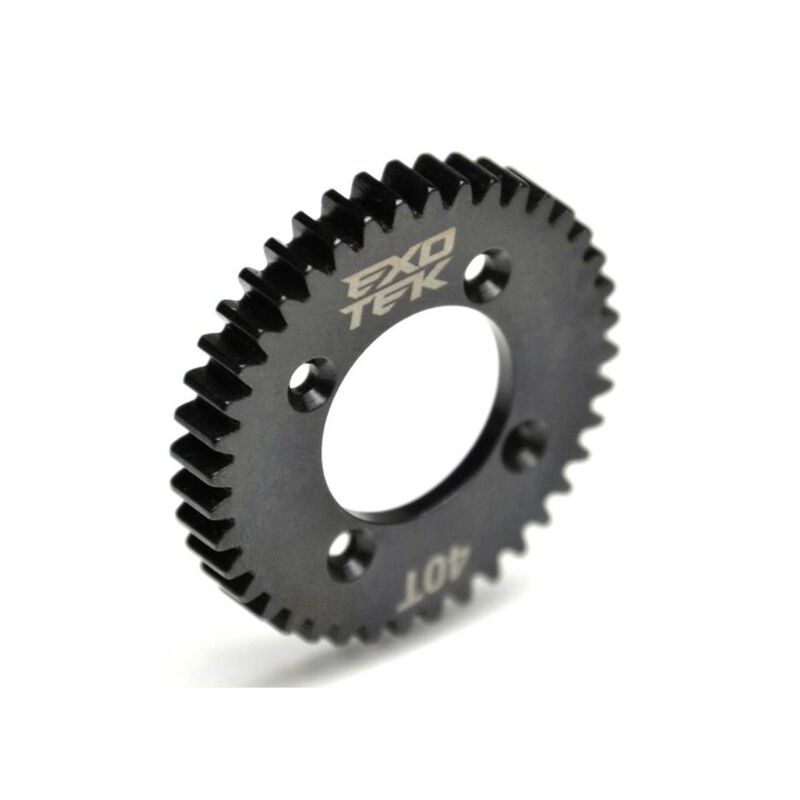 EXTOEK HD 40T Spur Gear, Hardened Steel: Tenacity, Lasernut (ETK2054) Horizon Hobby