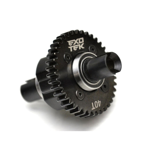 EXOTEK: HD 40T Spur Gear, Hardened Steel: Tenacity, Lasernut (ETK2054)