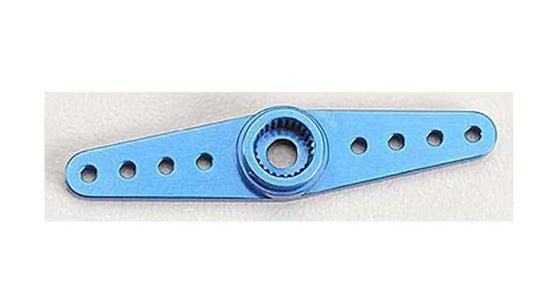 Futaba Aluminum 20mm Double Servo Horn (Blue) (FUTFSH-TD4B)