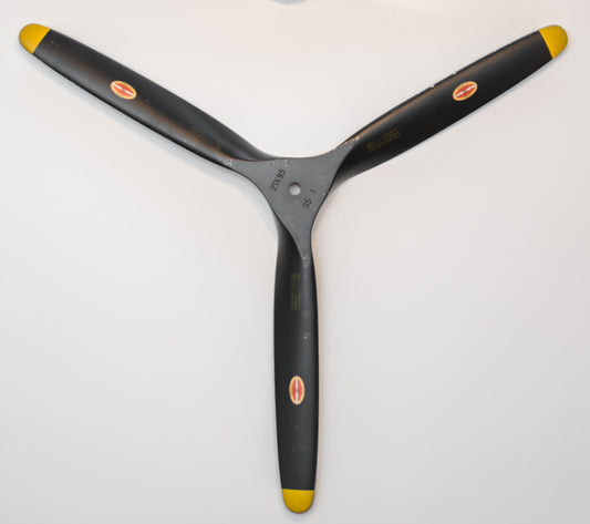 Falcon: Gas Three Blade WWII Propeller (24x10) (FAL2410WWII-TB)