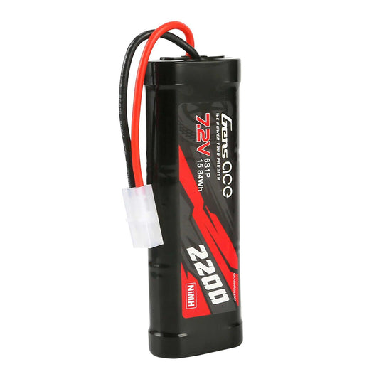 Gens Ace 7.2V 2200mAh, NiMH, Tamiya Plug