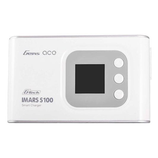 Gens Ace IMars S100 G-Tech AC Balance RC Battery Charger-White Horizon Hobby