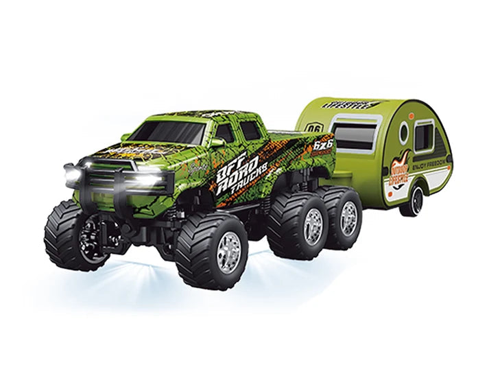 1:64 R/C Truck with trailer with APP control – Ford 6-wheeler RC PRO