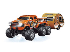 1:64 R/C Truck with trailer with APP control – Ford 6-wheeler RC PRO