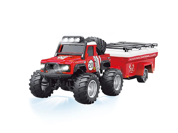1/64 R/C Jeep with trailer with APP control Friendly Hobbies