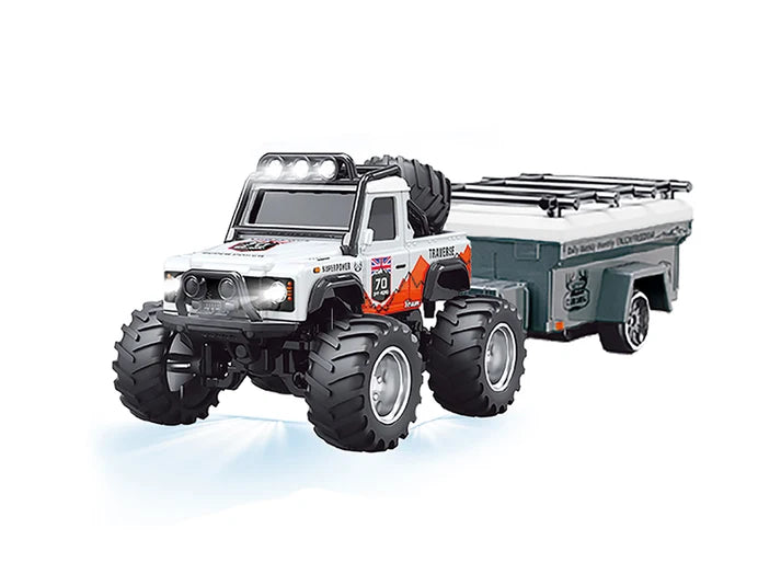 1/64 R/C Jeep with trailer with APP control Friendly Hobbies