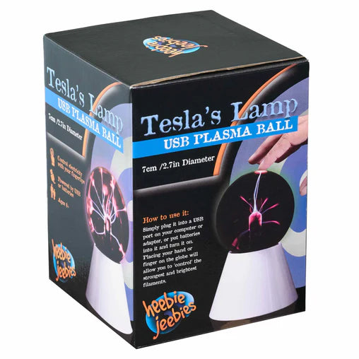 Tesla's Lamp USB Plasma Ball Heebie Jeebies LLC