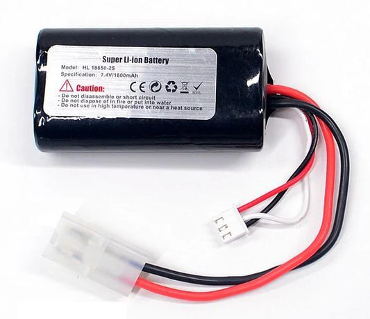 RC-Pro R/C Tank 7.4V LI-ION Battery - Mini Tamiya connector (HL-010)