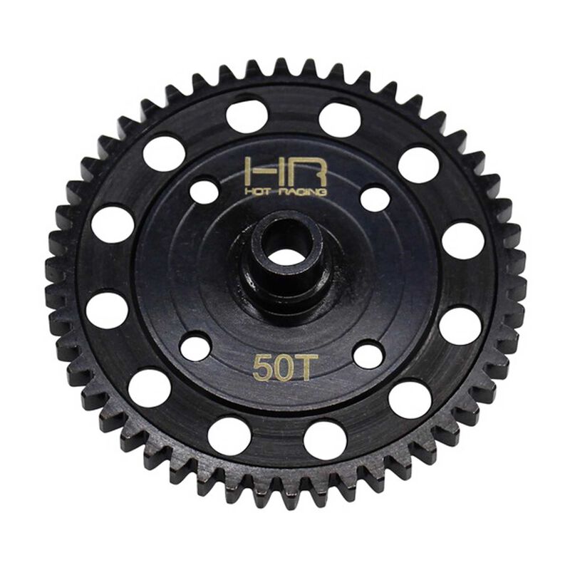 Hot Racing Hardened Steel Mod 1 Spur Gear: ARRMA 1/8 (HRAAON50T) Horizon Hobby