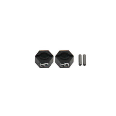 Hot Racing Losi Mini-T 2.0 8mm Aluminum Rear Hex (Black) (2) (HRAMTT1001) Friendly Hobbies