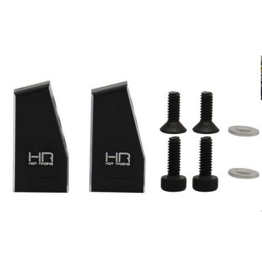 Hot Racing Servo Mount Set Aluminum: Mini-T 2.0, Mini-B (HRAMTT2401)
