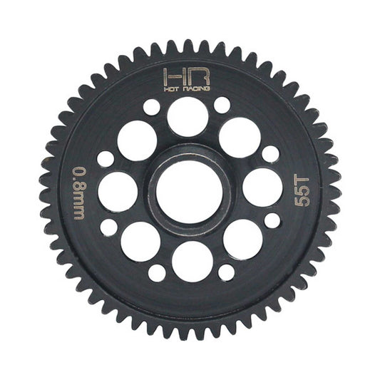 ARRMA 3S BLX 55T Steel Spur Gear, 0.8 MOD (HRASATF255) Horizon Hobby
