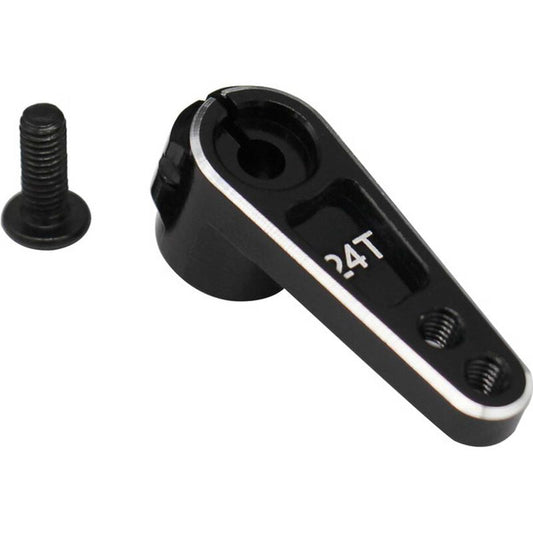 Hot Racing Aluminum 5 mm Off set servo arm 24 Spline (HRASH24TH01)