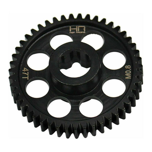 Hot Racing Steel 47T 0.8 Mod Spur Gear, 1/10 Traxxas Mini Maxx  (HRASMMX47M08) Horizon Hobby