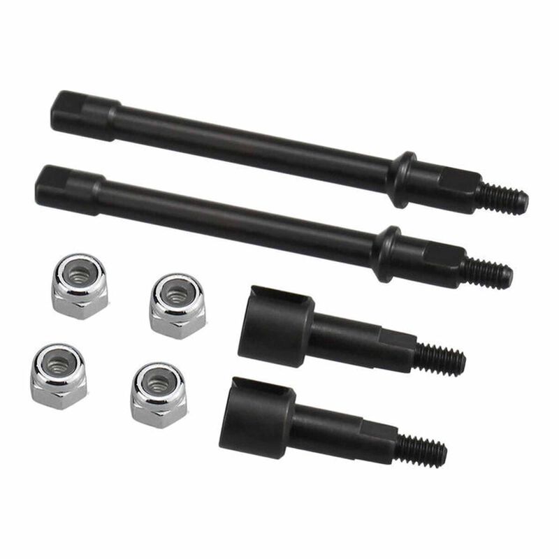 Hot Racing Steel Drive Stub Axles, 1/30 Axial SCX30 Hot Racing