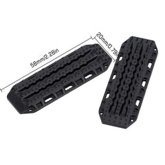 NJORA Mini Plastic Sand Ladder Recovery Ramps Boards Scale Accessories for 1/24 1/18 RC Crawlers INJORA