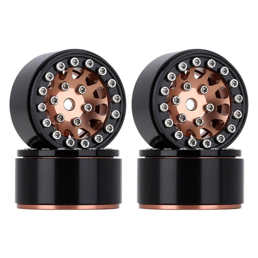 INJORA 1.0" 12-Spokes Wheels for Micro Crawlers INJORA