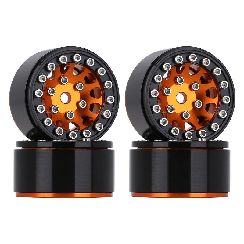 INJORA 1.0" 12-Spokes Wheels for Micro Crawlers INJORA