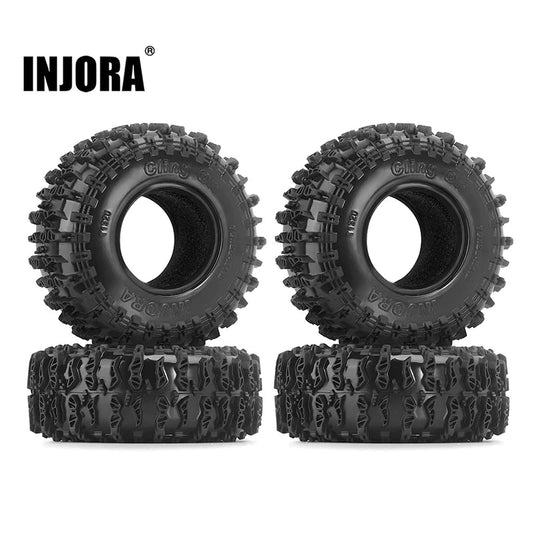 INJORA Cling On 1.3" Tires (4) (70*26mm) (YQT-1320) INJORA